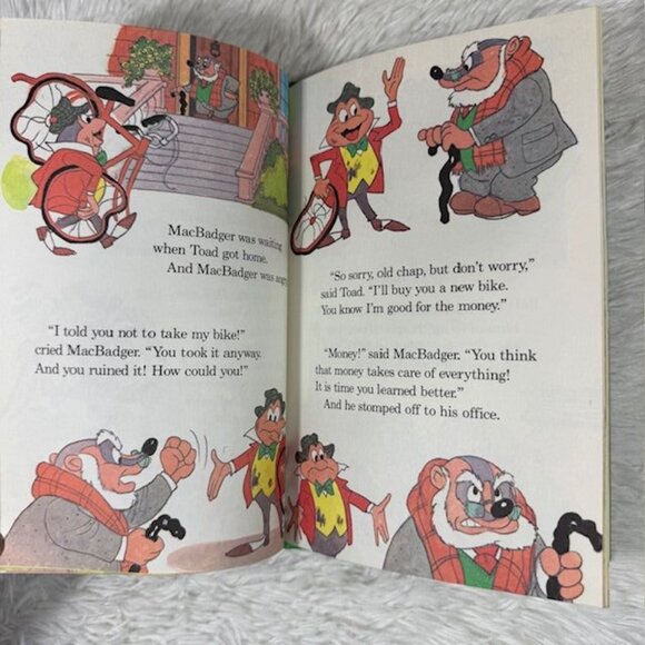 Vintage Set of 3 Disney Children's Books Peter & the Wolf/ Chip & Dale/ Mr. Toad - Picture 8 of 13